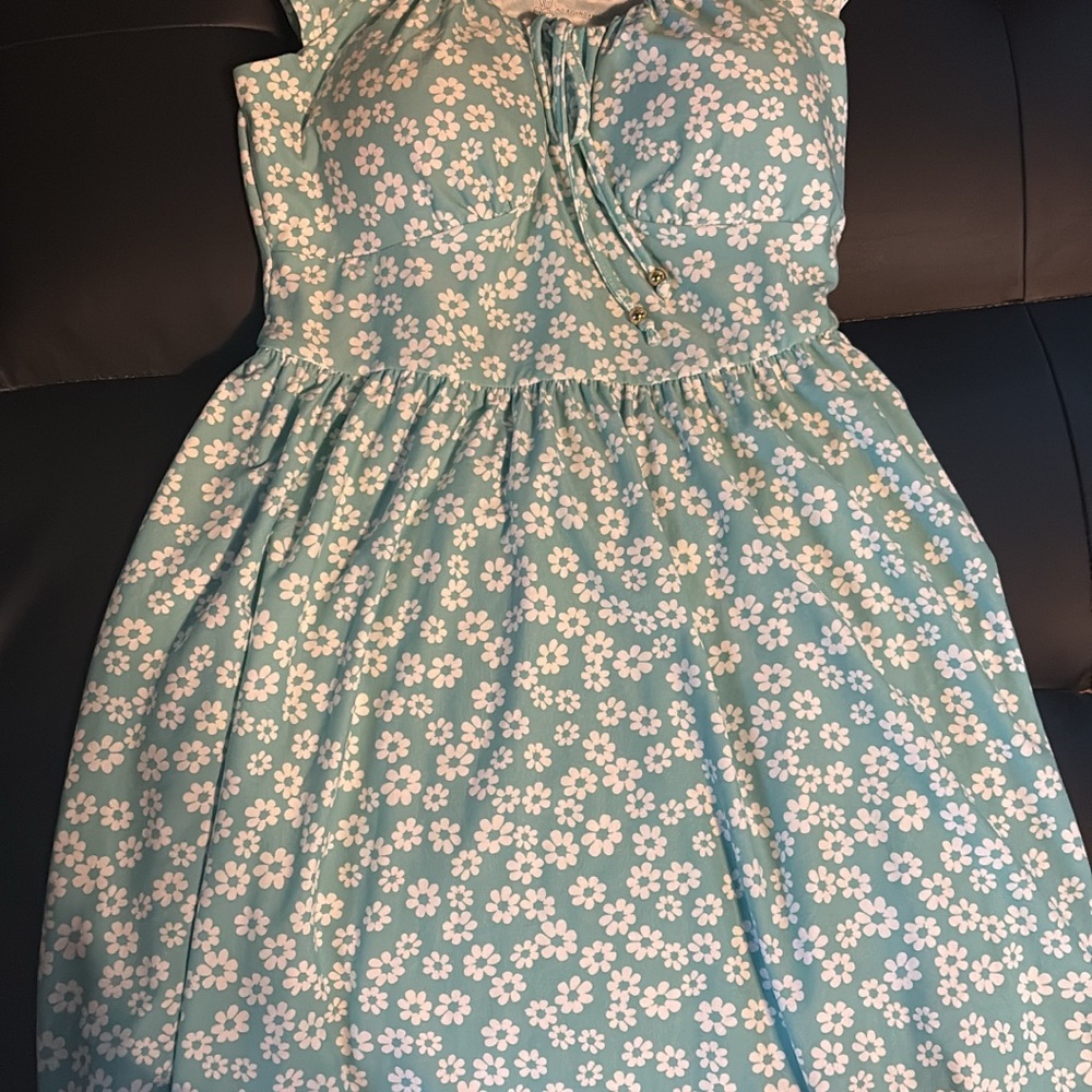 Floral Blue sundress